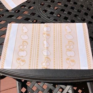 Vintage Woven Cotton Placemats